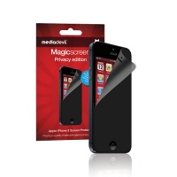 MediaDevil Magicscreen Screen Protector: Privacy - Apple iPhone 5 (1 x FRONT screen protector).