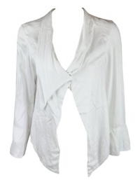 Milly loves Min womens umbrella white heart cut out jacket top XS