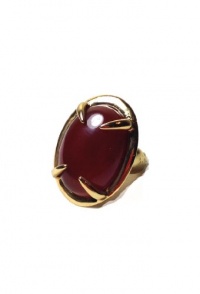 Vince Camuto Amber Resin Stone Cocktail Ring, Gold