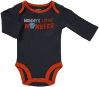 Carter's Long Sleeve Bodysuits - Mommys Little Monster-9M