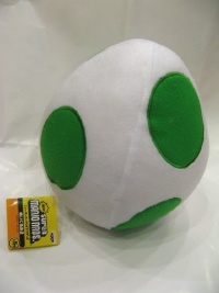 SUPERMARIOBROS: Super Mario White Yoshi Egg Plush