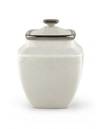 Lenox Murray Hill  Platinum-banded Bone China Sugar Bowl