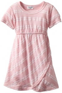 Splendid Littles Baby-Girls  Double French Stripe Dress, Pink Ribbon, 18-24 Months