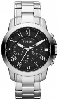 Fossil Men's FS4736 Grant Stainless Steel Watch