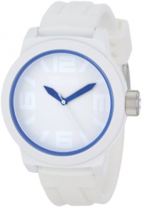 Kenneth Cole Reaction Men's RK1243 Triple White Blue Details Watch