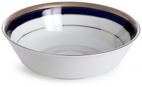 Noritake Crestwood Cobalt Platinum Round Vegetable Bowl