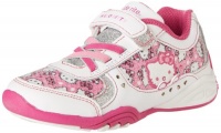 Stride Rite Hello Kitty A/C Lighted Running Shoe (Toddler/Little Kid),White/Pink,6.5 W US Toddler