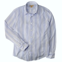 John Varvatos Star USA Men's Slim Fit Striped Shirt