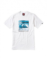 Quiksilver - Boys Waterlogged Bt0 Ws1 T-Shirt, Size: Medium, Color: White