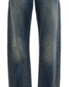 Elie Tahari 'Adena' Montmartre Wash Distressed Mid Rise Straight Leg Jean 4