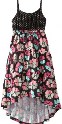 Roxy Girls 2-6X Epic Maxi, True Black Floral Ditsy, Small