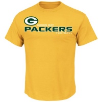 Green Bay Packers Men's Tee Majestic All Time Great Shirt