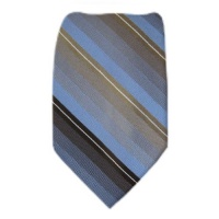 Blue - Brown - Gray XL Calvin Klein Necktie