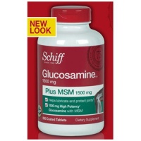 Schiff Glucosamine Plus MSM 1500mg - 200 Coated Tablets