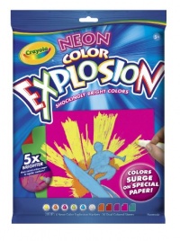 Crayola On The Go Color Explosion - Extreme Black Paper