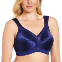 Playtex Women's 18 Hour Original Comfort Strap Wire Free Bra, Sailor Blue, 42C