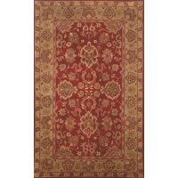 Liora Manne Petra Agra Rug, 9 by 12-Feet, Red