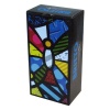 New Romero Britto Heart Salt & Pepper Shaker Set SAVE Ceramic Giftcraft Kitchen