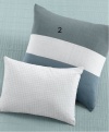 Calvin Klein Cottonwood Color Block Decorative Pillow, 18X18