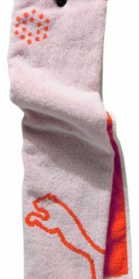 Puma Pro Form Jaquard Tri-Fold Towel (20-Inch x 5.5-Inch)