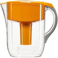 Brita Grand Water Filter Pitcher, Orange