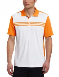 Adidas Golf Men's Climacool 3-Stripes Color Block Polo Shirt