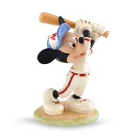 Lenox Mickey Up at Bat Figurine