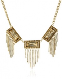 Jessica Simpson Gia Gold Collar Necklace