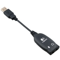 Logitech USB To 3.5mm Jack Audio Adapter