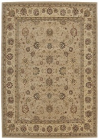 Nourison 2000 2071 Round Rug, Camel, 4.0-Feet by 4.0-Feet