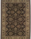 Oriental Weavers Sphinx Traditional 7' 8 Round Brown Machine Made Kingdom Area Rug