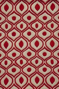 Momeni Bliss Red 8' x 10' Rug