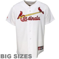 St. Louis Cardinals Big & Tall Replica White Jersey