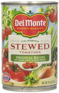 Del Monte Original Stewed Tomatoes, 14.5-Ounce (Pack of 8)