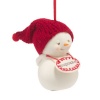 Department 56 Snowpinions Cupcake Ornament, 3-Inch