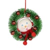 Department 56 Snowpinions Smiley Snowman Wreath Ornament, 4-Inch