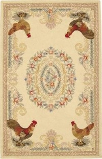 Nourison Country Heritage H691 9'6 x 13'6 Gold Area Rug