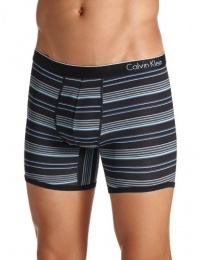 Calvin Klein Men's Ck One Micro Boxer Brief, Armstrong Stripe, Large