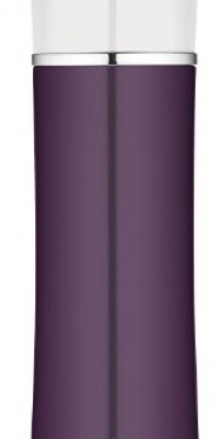 Thermos 16-Ounce Stainless Steel Beverage Bottle, Plum