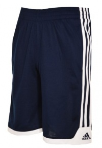 Adidas Boys Athletic Basketball Shorts (Small (8), Navy)