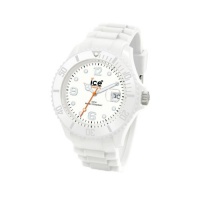 Ice-Watch Unisex SI.WE.U.S.09 Sili Collection White Plastic and Silicone Watch