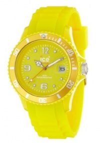 Ice-Watch Unisex SI.YW.U.S.09 Sili Collection Yellow Plastic and Silicone Watch