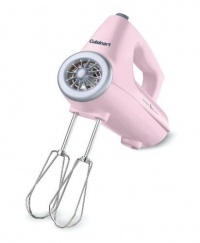 Cuisinart CHM-7PK PowerSelect 7-Speed Hand Mixer, Pink