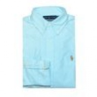 Ralph Lauren Men Custom Fit Solid Oxford Pony Logo Shirt