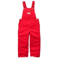 OshKosh B'Gosh Girls Corduroy Overalls (6M-5T) (12 Months, Red)