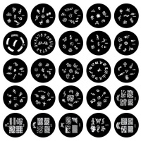 SHANY 2012 Nail Art Polish Stamp Manicure Image Plates set of 25pcs