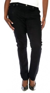 Jeans Colony Women's Junior Plus Size Denim Skinny Jeans Black