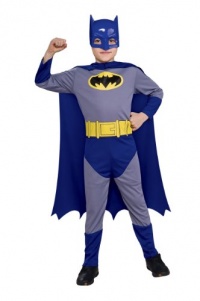 Batman Blue Action Suit Costume Blister Set Child