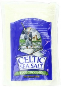 Celtic Sea Salt, Fine Ground, 16 Ounce