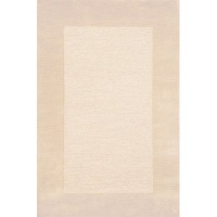 Liora Manne Madrid Border Rug, 8-Feet, Neutral/Red